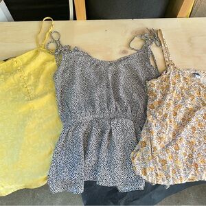 Floral and Leopard Print Women's Tops Set